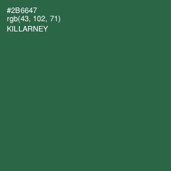#2B6647 - Killarney Color Image