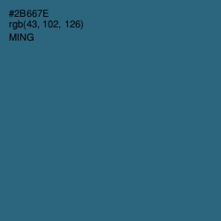 #2B667E - Ming Color Image