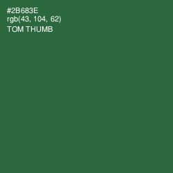 #2B683E - Tom Thumb Color Image