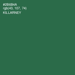 #2B6B4A - Killarney Color Image