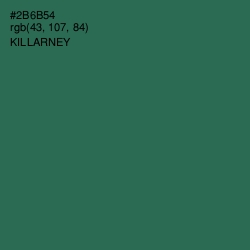 #2B6B54 - Killarney Color Image