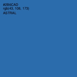 #2B6CAD - Astral Color Image