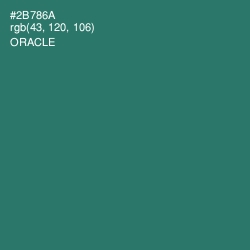 #2B786A - Oracle Color Image