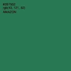 #2B7952 - Amazon Color Image