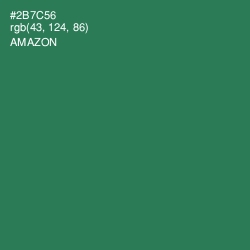 #2B7C56 - Amazon Color Image