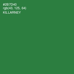 #2B7D40 - Killarney Color Image