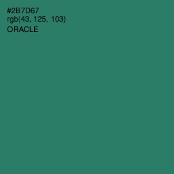 #2B7D67 - Oracle Color Image