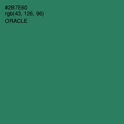 #2B7E60 - Oracle Color Image