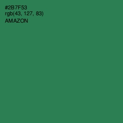 #2B7F53 - Amazon Color Image