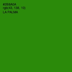 #2B8A0A - La Palma Color Image