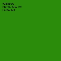 #2B8B0A - La Palma Color Image