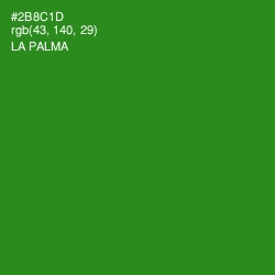 #2B8C1D - La Palma Color Image