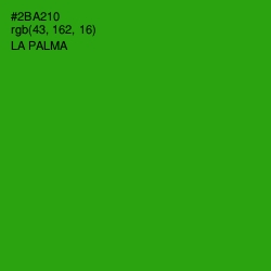 #2BA210 - La Palma Color Image