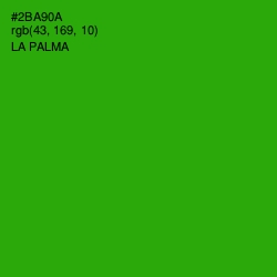 #2BA90A - La Palma Color Image