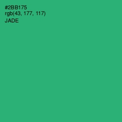 #2BB175 - Jade Color Image