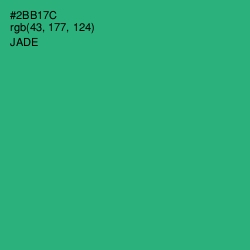 #2BB17C - Jade Color Image