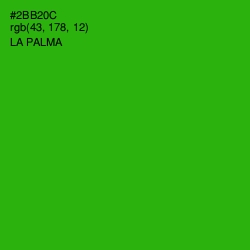 #2BB20C - La Palma Color Image