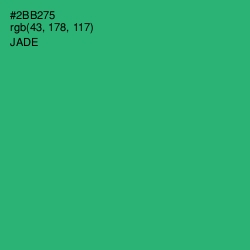 #2BB275 - Jade Color Image