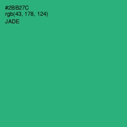 #2BB27C - Jade Color Image