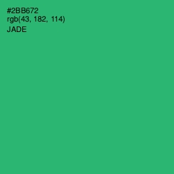 #2BB672 - Jade Color Image