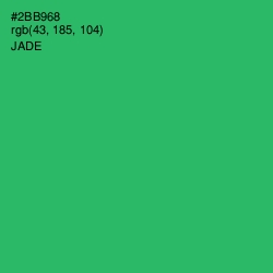 #2BB968 - Jade Color Image