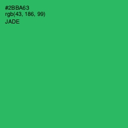 #2BBA63 - Jade Color Image