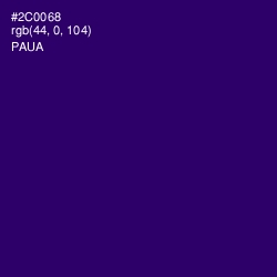 #2C0068 - Paua Color Image