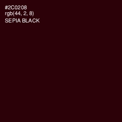 #2C0208 - Sepia Black Color Image