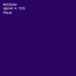 #2C0464 - Paua Color Image