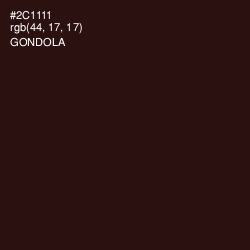 #2C1111 - Gondola Color Image