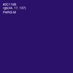 #2C116B - Paris M Color Image
