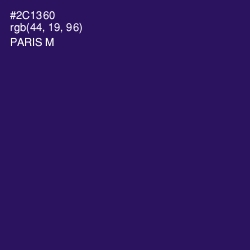 #2C1360 - Paris M Color Image