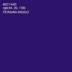 #2C146D - Persian Indigo Color Image