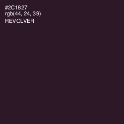 #2C1827 - Revolver Color Image