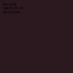 #2C1920 - Revolver Color Image