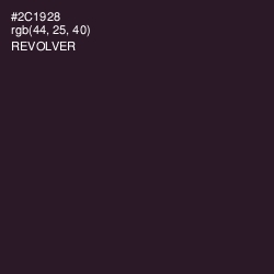 #2C1928 - Revolver Color Image