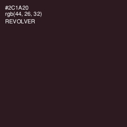 #2C1A20 - Revolver Color Image