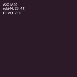 #2C1A29 - Revolver Color Image