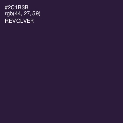 #2C1B3B - Revolver Color Image