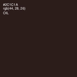#2C1C1A - Oil Color Image
