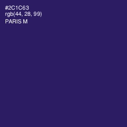 #2C1C63 - Paris M Color Image