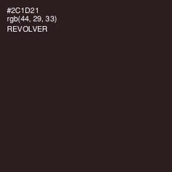#2C1D21 - Revolver Color Image