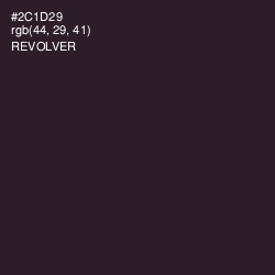 #2C1D29 - Revolver Color Image