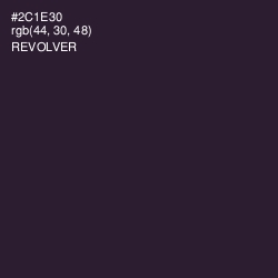 #2C1E30 - Revolver Color Image