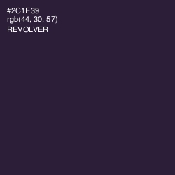 #2C1E39 - Revolver Color Image