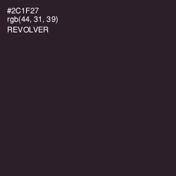 #2C1F27 - Revolver Color Image