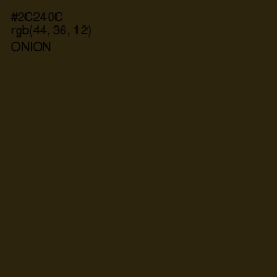 #2C240C - Onion Color Image