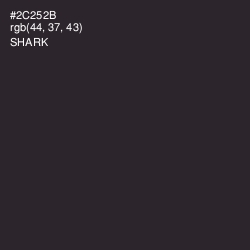 #2C252B - Shark Color Image