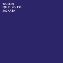 #2C2569 - Jacarta Color Image