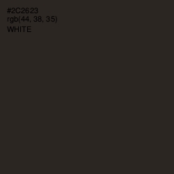 #2C2623 - Shark Color Image